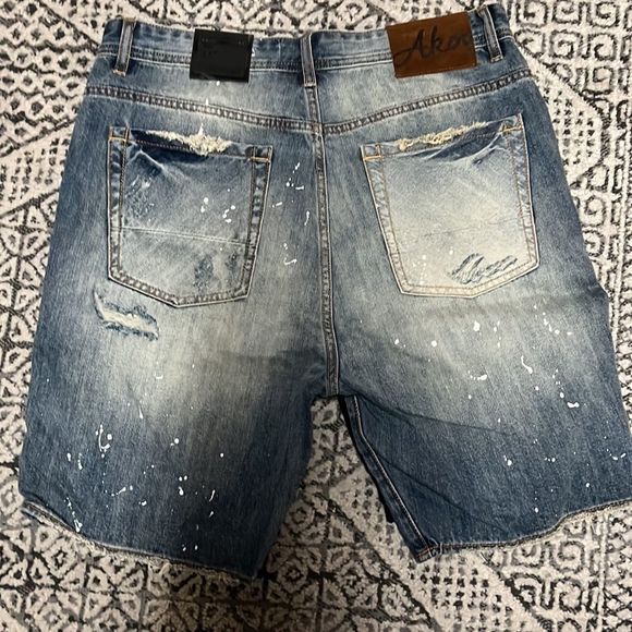 AKOO 9 piece bundle denim and sweats with tee and polos LARGE and size 34 - Picture 11 of 12